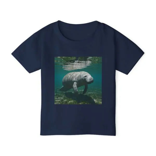 Toddler Manatee T-Shirt - ZooMates! Design - Image 17