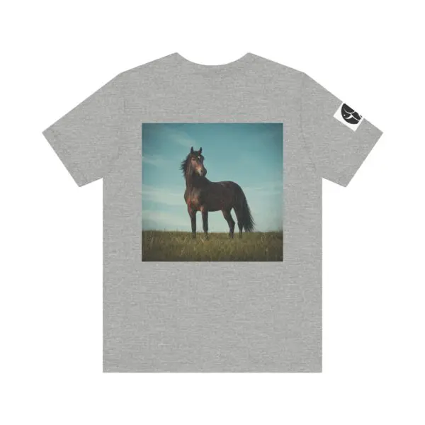 Adult ZooMates! Unisex Soft Jersey Tee - Fun Animal Lover's T-Shirt with Horse Design - Image 18
