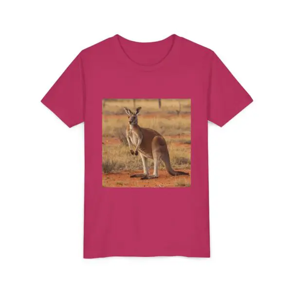 Youth Short Sleeve ZooMates! Tee - Fun Kangaroo Graphic Design T-Shirt for Animal Lovers - Image 27
