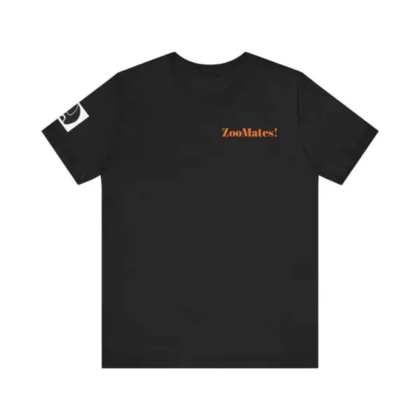 Adult Unisex Jersey Short Sleeve Tee with Cute ZooMates! Design Logo - Image 11