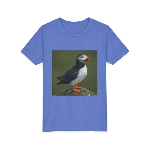 Youth Puffin Tee - 'ZooMates!' Fun, Cute Animal T-Shirt for Kids - Image 3