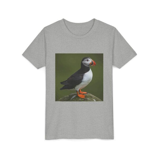 Youth Puffin Tee - 'ZooMates!' Fun, Cute Animal T-Shirt for Kids - Image 15