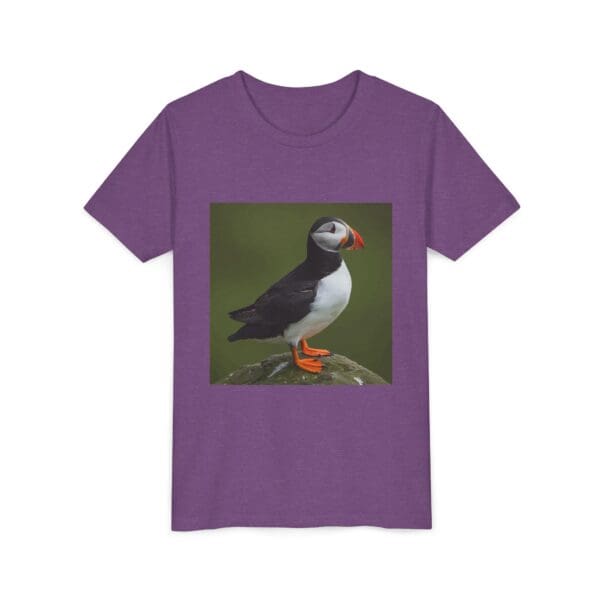 Youth Puffin Tee - 'ZooMates!' Fun, Cute Animal T-Shirt for Kids - Image 23