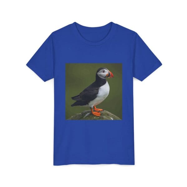 Youth Puffin Tee - 'ZooMates!' Fun, Cute Animal T-Shirt for Kids - Image 19