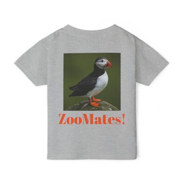Toddler T-Shirt - Adorable Puffin Animal Graphic Tee - Image 6