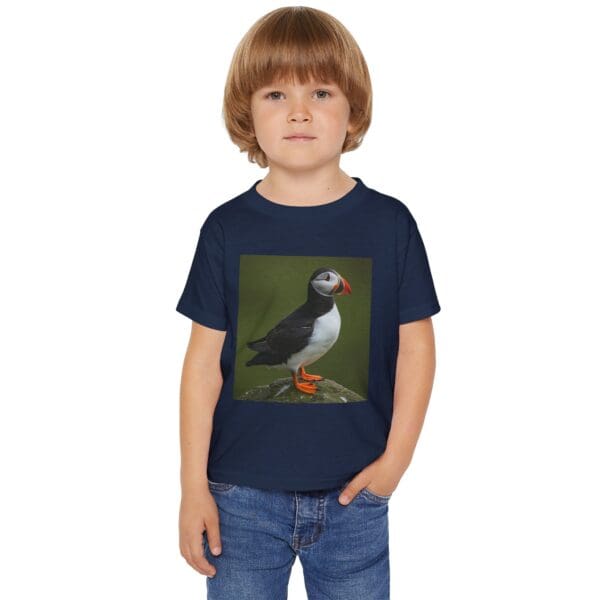 Toddler T-Shirt - Adorable Puffin Animal Graphic Tee - Image 19