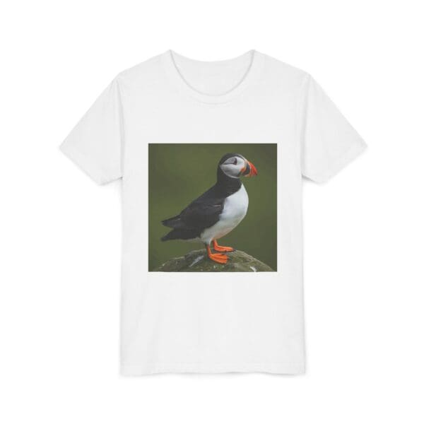 Youth Puffin Tee - 'ZooMates!' Fun, Cute Animal T-Shirt for Kids - Image 7