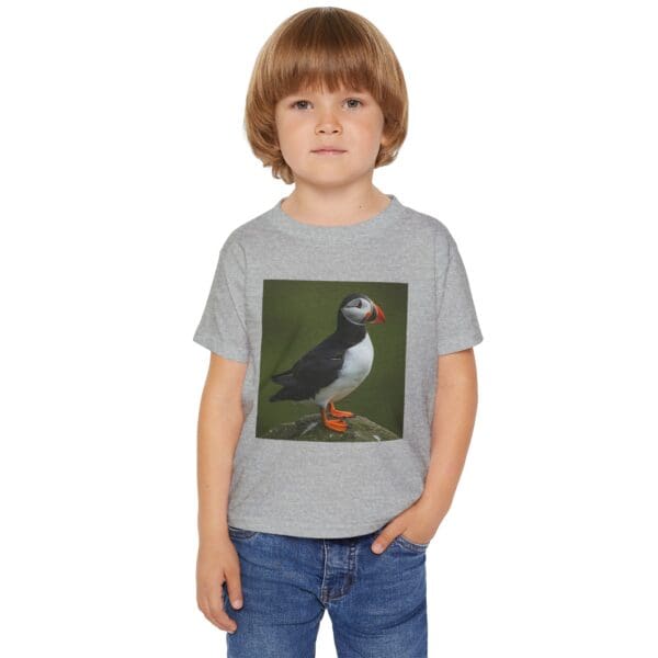 Toddler T-Shirt - Adorable Puffin Animal Graphic Tee - Image 7