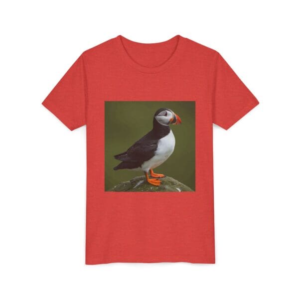 Youth Puffin Tee - 'ZooMates!' Fun, Cute Animal T-Shirt for Kids - Image 31