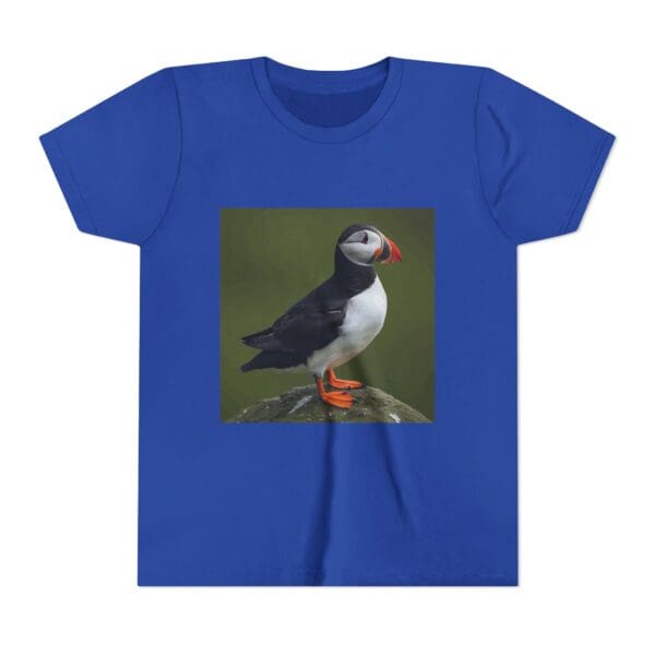 Youth Puffin Tee - 'ZooMates!' Fun, Cute Animal T-Shirt for Kids - Image 17