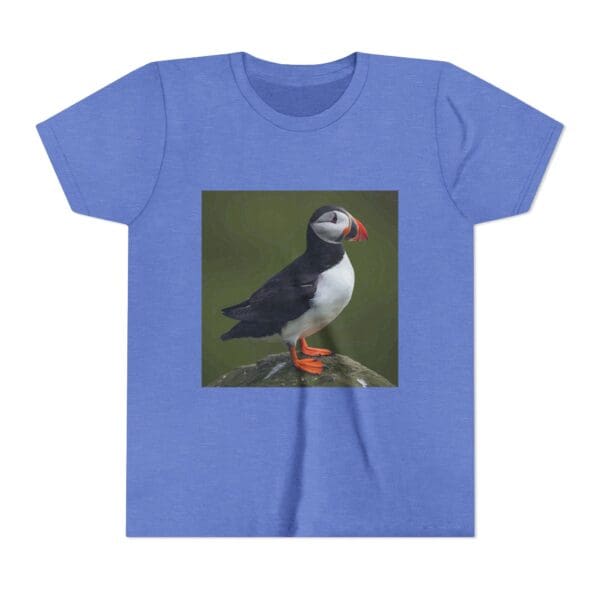 Youth Puffin Tee - 'ZooMates!' Fun, Cute Animal T-Shirt for Kids