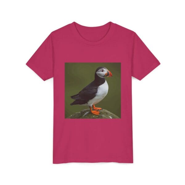 Youth Puffin Tee - 'ZooMates!' Fun, Cute Animal T-Shirt for Kids - Image 27