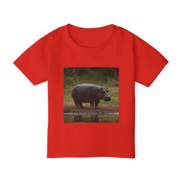 Toddler ZooMates! Adventure T-Shirt - Cute Design with Hippopotamus - Image 13