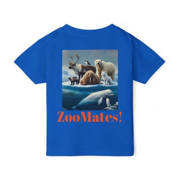 Toddler ZooMates Animal T-Shirt -Adorable Arctic Animal Design - Image 14