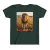 Youth Short Sleeve Tee - ZooMates! Large Lion Design - Image 18