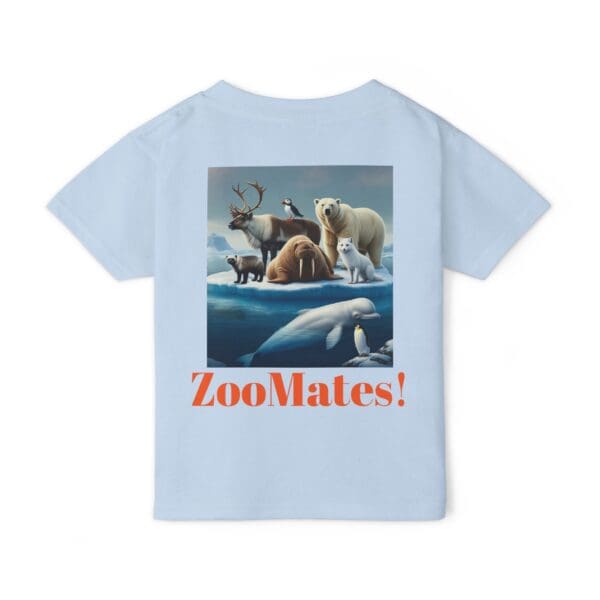 Toddler ZooMates Animal T-Shirt -Adorable Arctic Animal Design - Image 10