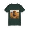 Youth Short Sleeve Tee - ZooMates! Large Lion Design - Image 19