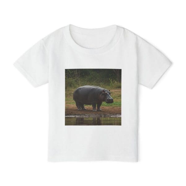 Toddler ZooMates! Adventure T-Shirt - Cute Design with Hippopotamus