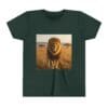 Youth Short Sleeve Tee - ZooMates! Large Lion Design - Image 17