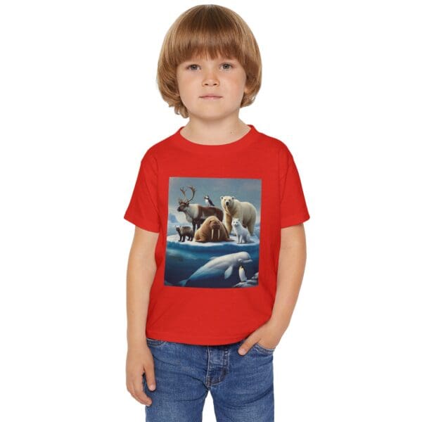 Toddler ZooMates Animal T-Shirt -Adorable Arctic Animal Design - Image 23