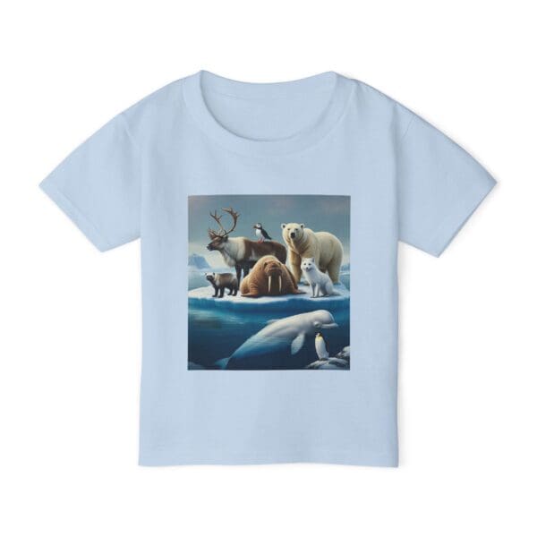 Toddler ZooMates Animal T-Shirt -Adorable Arctic Animal Design - Image 9