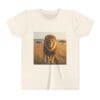 Youth Short Sleeve Tee - ZooMates! Large Lion Design - Image 9