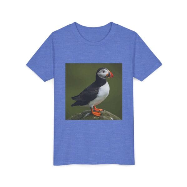 Youth Perfect Puffin Tee - 'ZooMates!' Fun, Cute Animal T-Shirt for Kids - Image 3