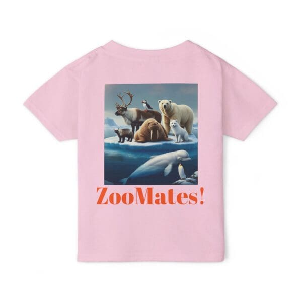 Toddler ZooMates Animal T-Shirt -Adorable Arctic Animal Design - Image 18