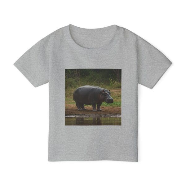 Toddler ZooMates! Adventure T-Shirt - Cute Design with Hippopotamus - Image 9
