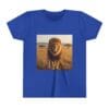 Youth Short Sleeve Tee - ZooMates! Large Lion Design - Image 21