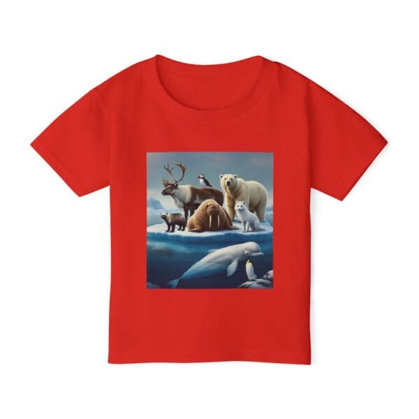 Toddler ZooMates Animal T-Shirt -Adorable Arctic Animal Design - Image 21