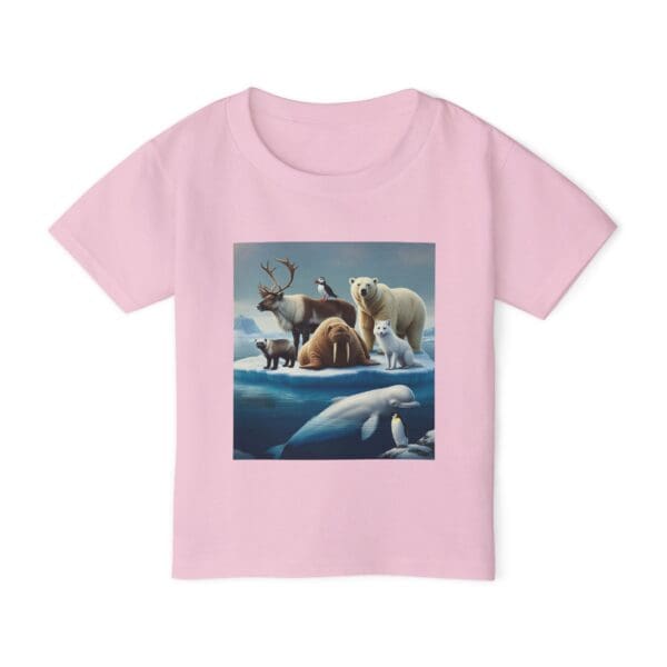 Toddler ZooMates Animal T-Shirt -Adorable Arctic Animal Design - Image 17