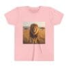 Youth Short Sleeve Tee - ZooMates! Large Lion Design - Image 37