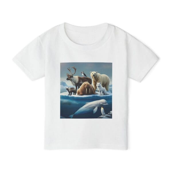 Toddler ZooMates Animal T-Shirt -Adorable Arctic Animal Design