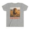 Youth Short Sleeve Tee - ZooMates! Large Lion Design - Image 2