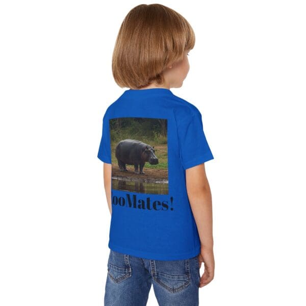 Toddler ZooMates! Adventure T-Shirt - Cute Design with Hippopotamus - Image 8