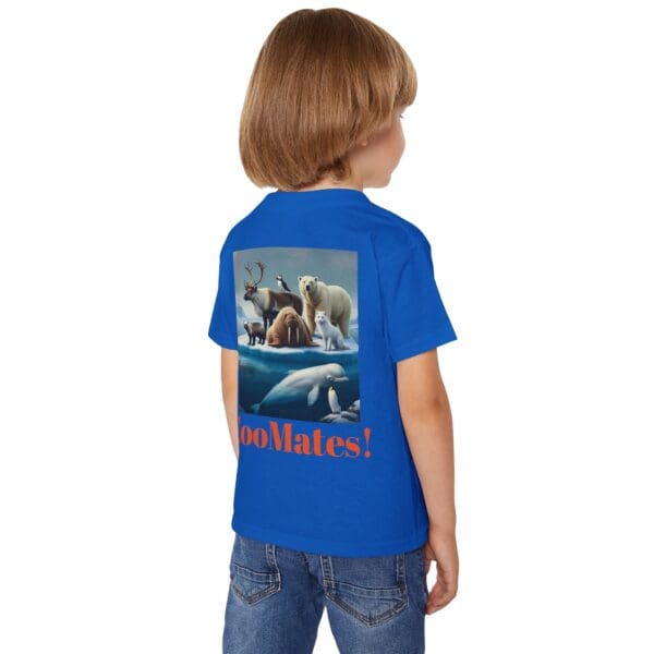 Toddler ZooMates Animal T-Shirt -Adorable Arctic Animal Design - Image 16